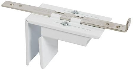 Merveille - Lot de 2 Supports Universel SUPERMAXI N pour Tablette Radiateur - Fixation sans Perçage - pour Étagère Radiateur de 16 à 20 cm de Large - Fabrication Française