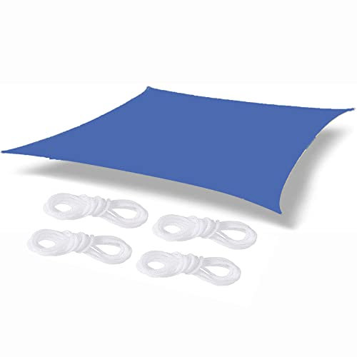 Tenda parasole impermeabile per esterni, 4 m x 5 m, blocco UV, vela ombreggiante per patio per attività in cortile