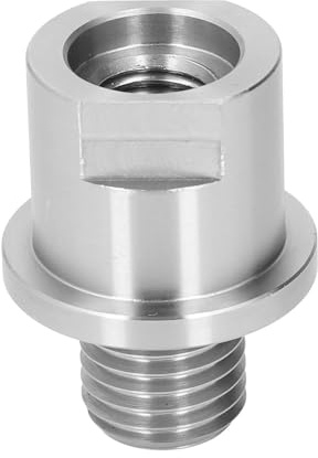 Woodworking Lathe Headstock Spindle Adapter 1in 8TPI Male, Alloy Steel 3/4in 10TPI Female Thread Adapter for Chucks, Panels
