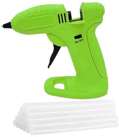 Kit di macchine per colla calda - utensili a mano senza fili con 30 barre - piccola macchina per artigianato anti-,per decorazione modellismo album scuola casa dilettanti artisti