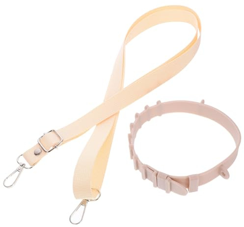 VICASKY Sangle de Transport Ajustable et Confortable en Silicone et Polyester Couleur Kaki pour Bouteille d'eau Extérieure pour Gourdes de Camping et Randonnée