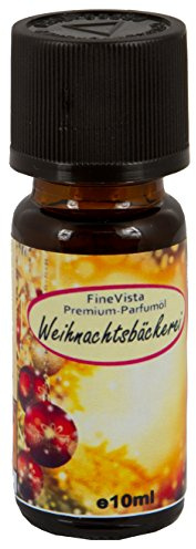 FineVista Duftöl 3er SET Duftsorte Weihnachtsbäckerei Raumduft Premium-Parfumöl Duftoel
