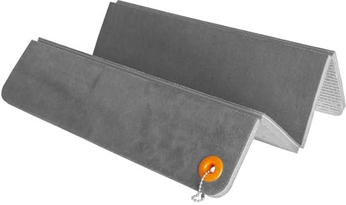 Uquip Sitzkissen Josy Grey I faltbares Outdoor-Kissen I wasserdicht & schmutzabweisend I aluminiumbeschichtete Sitzunterlage zum Schutz vor Kälte & Nässe I für Camping, Wandern & Picknick