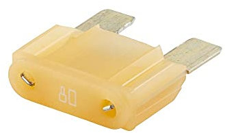 HELLA Fusible - Fusible maxi con conector plano - 80A - blanco - Cant.: 1 - 8JS 728 595-111