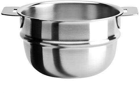 CRISTEL - EMB12QL - Bain-Marie INOX 12cm - sans poignée Amovible - Collection Strate EBM12QL