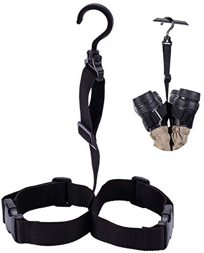 Bassdash Wader Stiefel Wathose Hanger mit Verstellbarer Riemen für die Lagerung Trocknen