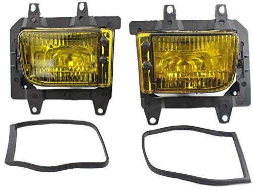 WPFC Auto Nebelscheinwerfer Nebelscheinwerfer Montage Ersatz, for-BMW E30 3Er 1985-1993 63171385945 63171385946, 2Stk