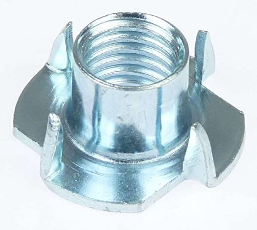 1.000 Stück M4 Einschlagmutter Einschlagmuttern Stahl galvanisch verzinkt Einpressmutter Einpressmuttern (M4, 1000)