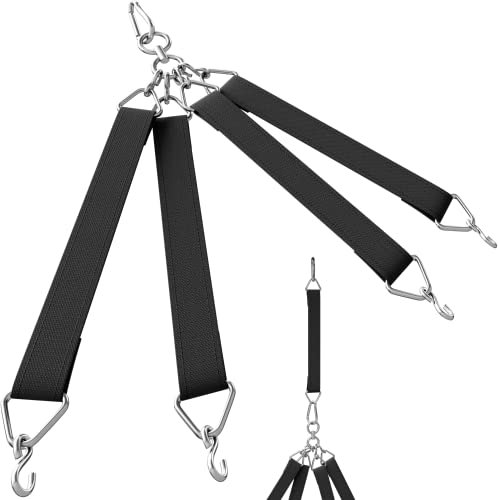Senshi Japan Strapped Punch Bag Chain | For Boxing, MMA, Muay Thai Punching Bags | Quieter, Stronger & More Durable Than Steel Chains | 2Ton Holding Capacity | Lengthening Hanging Strap/Sling Included