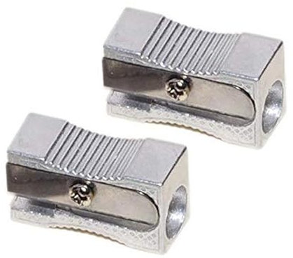 10 teil/satz Metall Bleistift Spitzer Make-Up Stift Spitzer Zeichnung Schreiben Lernen Tools Schule Liefert Schreibwaren