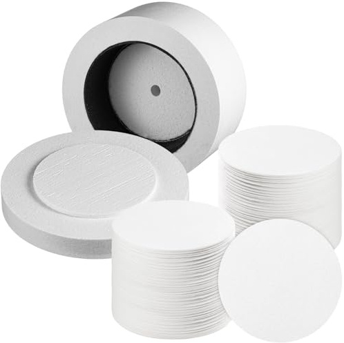 Tujoe Großer Mikrowellenofen mit 50 Stück Ofenpapier, professioneller Glasschmuck, DIY-Werkzeuge, Keramikofen, Töpferöfen-Set für Zuhause, Schmuckherstellung, Sicherungen