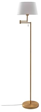 Lindby ,schwenkbar in Bronze aus Metall (1 flammig, E27) - Stehleuchte Standleuchte Floor Lamp Wohnzimmerlampe Wohnzimmerleuchte