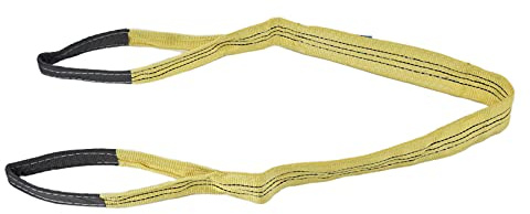Lifting Straps For Hoist, Lifting Sling 3T PES High Strength Sling Thickened Hoist Webbing Heavy Duty Crane Sling For Transportation, Machinery, Power Engineering, Construction