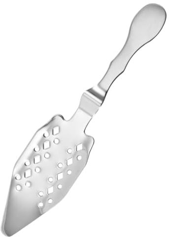 UTHCLO Cucharón De Absenta De Inoxidable Cucharón Decorativo Para Filtrar Azúcar Utensilio Para Hogares y Bares