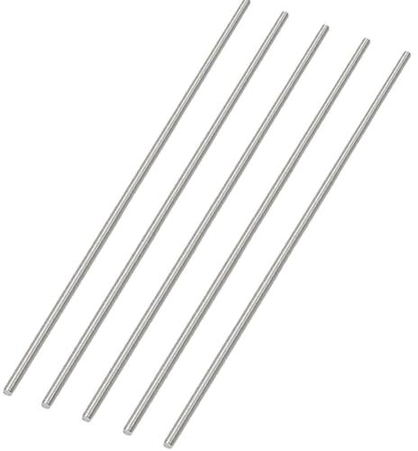 FANGHUOCL Stainless Steel Fully Threaded Rod Right-Hand Threaded for Home Repair Mechanical Anchor Bolt Hangers,M4*45mm