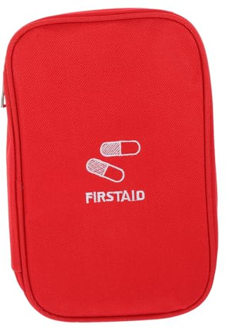 TEMPNAP Erste Hilfe Tasche Kompakte und Robuste Tragbare aus Oxford Stoff mit Reißverschluss Praktische Medizinbeutel Notfallapotheke für Wandern und Reisen