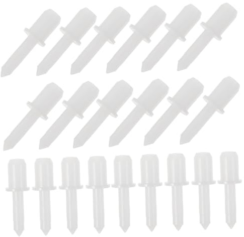 Gatuida 60 pezzi Perni Riparazione Persiane in Plastica Ricambi Tapparelle Resistenti e Leggeri per Finestre Interno Facili da Installare e Portatili