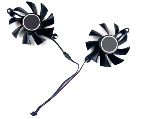 Video card fan cooling fans 75mm 4pin For GTX 960 950 1060 1050Ti GTX960 GTX950 GTX1060 gpu fan(B)