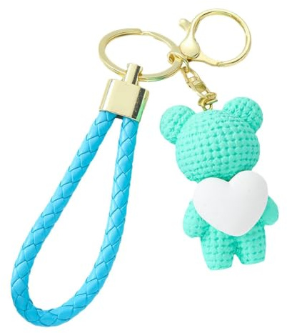 Bag Keychain Bear, Bear Nyckelringar 3D Ornaments Hänge Nyckelringar | -tema Förtjusande kul Dekorativ Söta tillbehör Barnfestfavoriter för handväska Väska Charmhänge