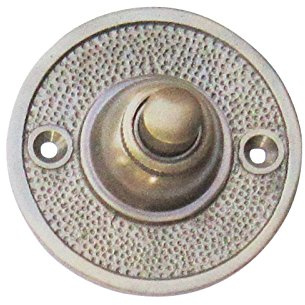 Klingel Klingeltaster Messing antik #K23-A