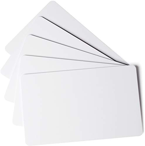 Durable Plastikkarten Duracard Light, bedruckbare Ausweiskarten, 100 Stück, weiß, 891402
