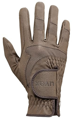 uvex i-performance 2 - flexibel ridhandske för dam och herr - hållbar - optimal ventilation - brown - 10.5