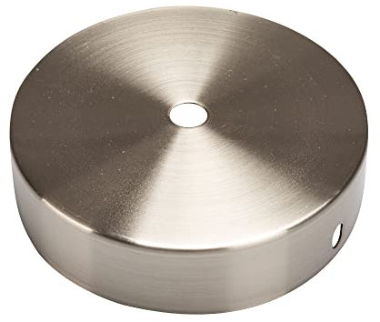 Baldachin 1-flammig Lampen-Baldachin Nickel Ø 100 mm EC07