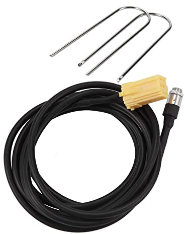 Neoreser Cavo AUX per Fiat Grande Punto Panda Lancia Y Musa Alfa Giulietta con Autoradio Mini ISO 6 PIN + Kit Estrazione, 150Cm