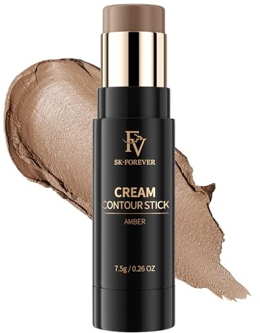 FV Wasserfest Contouring Stick Creme Konturenstift Stift Makeup,01 Amber | Lang Anhaltend,Natürliches Finish,Mehrzweck Konturenstift Stift,Cruelty-free,für Helle/Mittlere Hauttöne