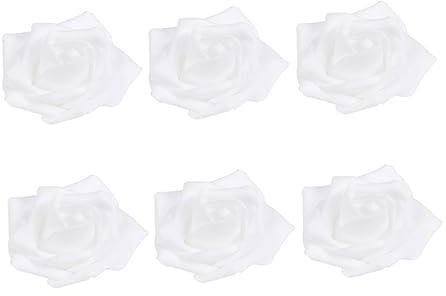 GOOHOCHY 100St rote Rosen gefälschte Schaumrosen hochzeitsdeko künstliche Blumen Mini-Blumenstrauß Rosenkopfhochzeit blumenkopf Schüttgut Blaue Rose Maske Rosenblatt