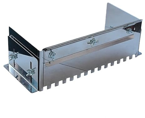 Universalkamm, Mörtelkamm, Zahnglätter, Glättekelle für Fliesenkleber 10 mm
