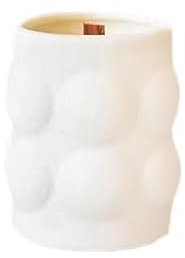 LAPADULA Kandelaber Kerzenständer Nordic Stil Aromatherapie Kerze Tasse Kreative Einfache Keramik Tasse Innen Hause Kerzenhalter Kerze Glas Kerzenhalter (Size : A)