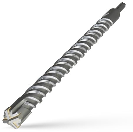 CSOOM SDS Max Bohrer 40x600mm，Professionell Betonbohrer，Ideal zum Bohren in Stein, Beton, Naturstein, Ziegelmauer