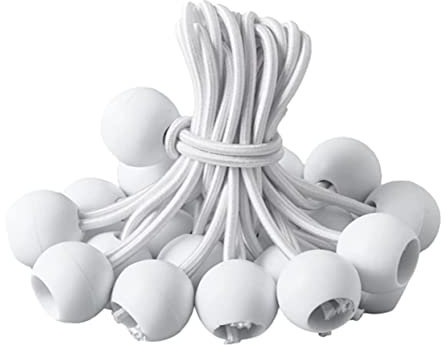 MUSISALY 50stücke Bungee Cord Mit Elastische Spanngurte Für Zelte Planen Pavillons Langlebig Und Vielseitig Einsetzbar Für Camping Und Outdoor-aktivitäten