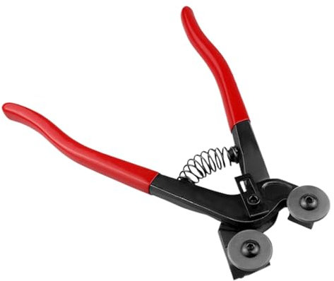 Glass Mosaic Pliers, Glass Cutter Tools - Manual Cutting Tools with Comfortable Handle - Pliers Cutting Tool, Ceramic Tile Pliers, Tile Cutter Pliers, 8 Inch for Quartz, Mosaic, Ice Jade, Gl