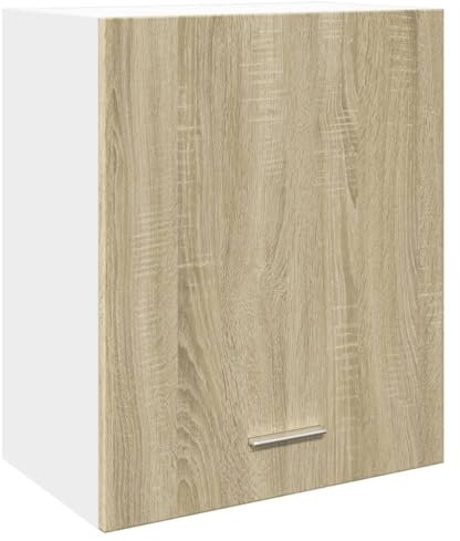 vidaXL Armario de Pared “Lyon” Madera ingeniería Roble Sonoma