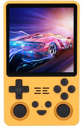 RGB20S Handheld-Retro-Spielekonsole, 4-Zoll-IPS-Bildschirm 720 X 720 Open-Source-Handkonsole, Unterstützt 11 Emulator 5000 MAh (16G+128G)