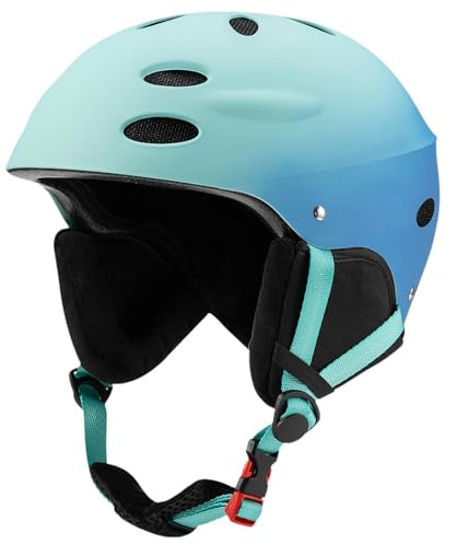 rockible Casco da per La Neve, Casco Sportivo Comodo, Accessori da per Skateboard, Sport all'Aria Aperta, Pattinaggio a Rotelle per Donne, Blu