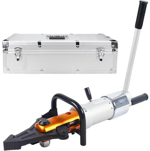 Portable Hydraulic Flange Spreader Splitter, 18T Hydraulic Spreader Stretching Pliers, Portable Hydraulic Expanding Pliers for Traffic Accident Emergency,Aluminumboxpacking