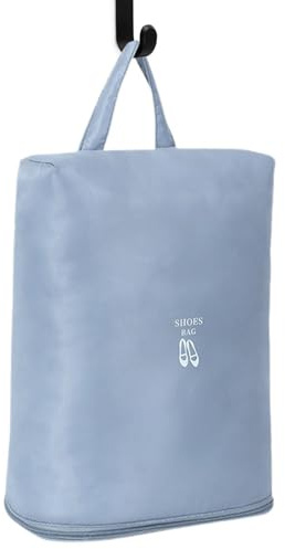 Skoväska - (23 x 14 x 32 cm 84 g) | vattentät skopåse | Oxford resväska organisatör | gymsportbärare | andningsbar skohållare | användning av resor till