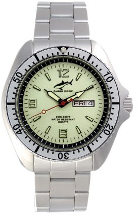 Chris Benz One Man CBO-N-SI-MB Elegante Herrenuhr Taucheruhr