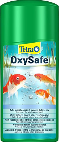 Tetra Pond OxySafe - erhöht schnell den Sauerstoffgehalt im Gartenteich, hilft bei Sauerstoffmangel, 500 ml