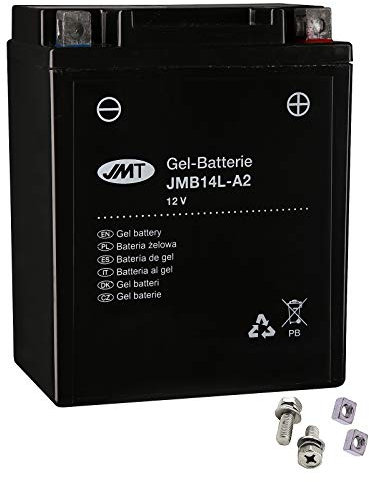 YB14L-A2 Gel Batterie für Z 1000 MK2 Baujahr 1979-1980 von JMT