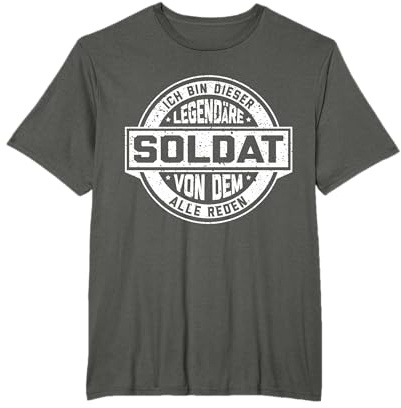 Soldat Legende Witziger Vintage Spruch Militär T-Shirt