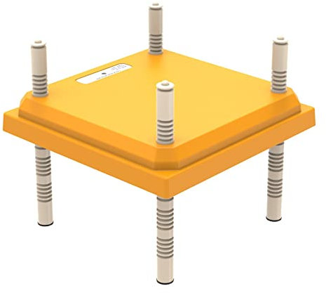 Plaque Chauffante Pour Couveuse Poussins,Plaque Chauffante Pour Couveuse Avec Hauteur Angle Réglables Pour Poulets Et Canetons,Réchauffe Jusqu'à 15-20 Poussins ( Color : Yellow , Size : 10*10 in )