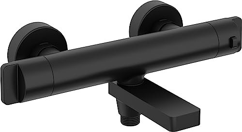 Bad Thermostatarmatur für Badewanne von Deante BCH_N1BT - Nero