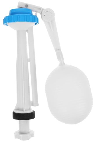HOMSFOU Toilet Fill Valve Replacement Kit Float Ball Dual Flush Valve for Toilet Tank Compatible Standard Wc Water Cistern