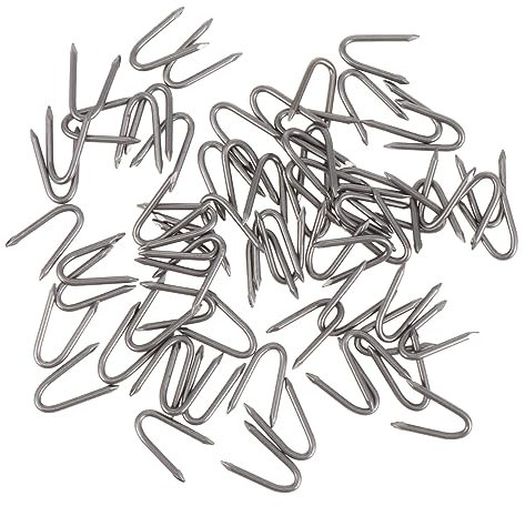 GANAZONO 70pièces Piquets De Jardin u Clous De Fixation pour Gazon Tentes Et Réseaux Accessoire De Jardinage Durable