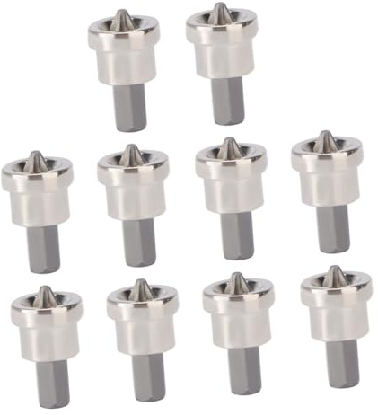 HONITANO 10pcs Drywall Bits Depth Stop Steel Locating Screwdriver Bits for Plasterboard Screws for Drilling and Screwing
