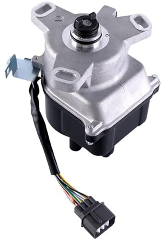 Distribuidor Conjunto de distribuidor de encendido para automóvil 30100-PEL-J01 30100-PE1-J01 TD63U, compatible con Honda HR-V TD-63 HRV D16W1 30100PELJ01 Distribuidor de encendido